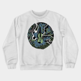 Mellow Cool Circle of Music Crewneck Sweatshirt